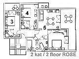 Appartamento al secondo piano „Rosa“